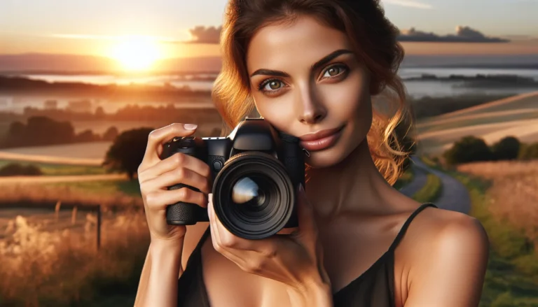Femme photographe
